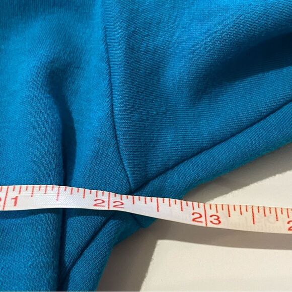 Vintage Aileen Too Blue Button Up V-Neck Sweater Cardigan Women’s Size 16W/36 - Picture 8 of 16